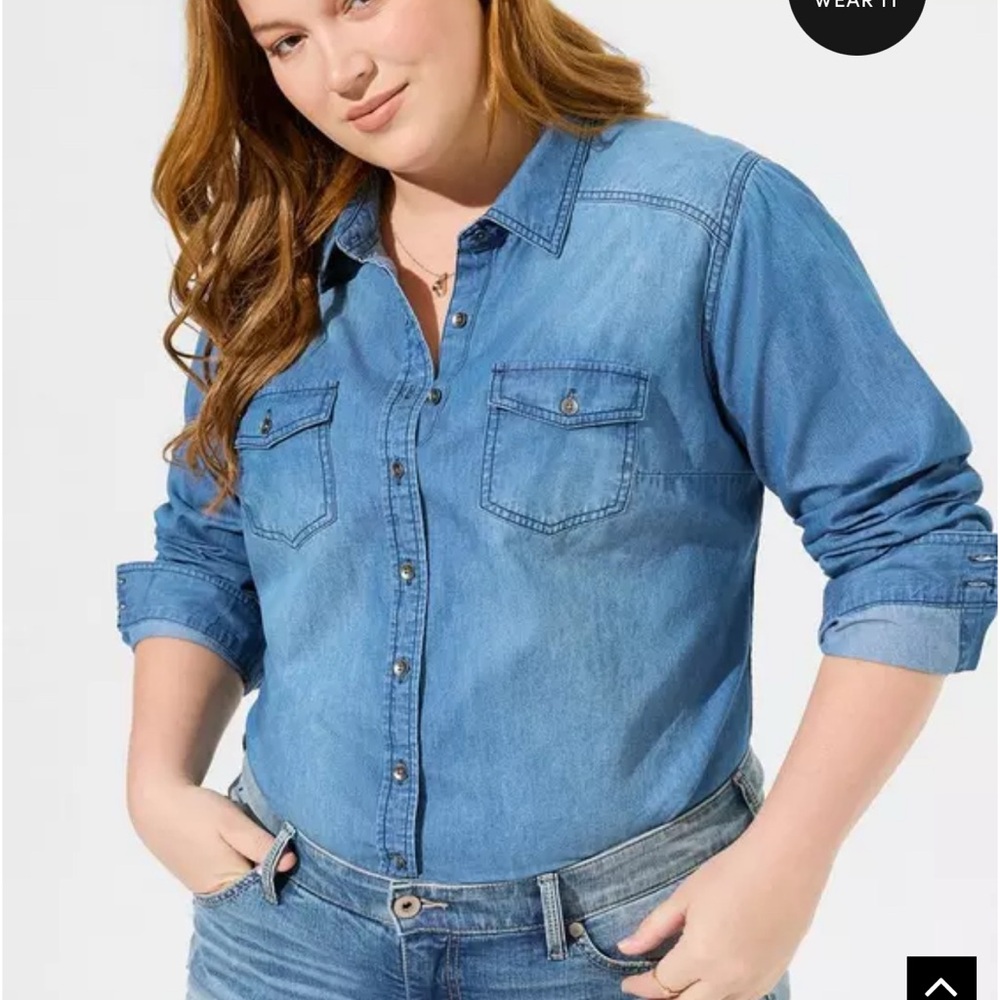 Torrid Taylor Long Sleeve Shirt
